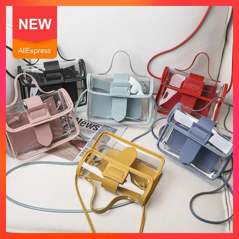 Women Handbag 2020 New Summer Fashion Luxury Brand Designer Shoulder Messenger Bag Crossbody Bag Transparent Small Square Bag
Women Handbag 2020 New Summer Fashion Luxury Brand Designer Shoulder Messenger Bag Crossbody Bag Transparent Small Square Bag
