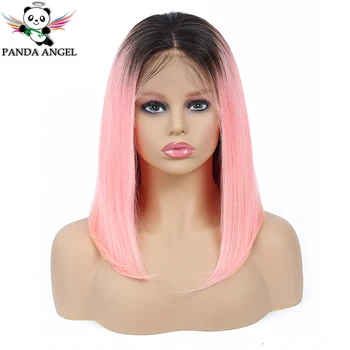Panda 1B Pink Short Bob Wigs 8-16Inch 150% Density Brazilian Straight Lace Front Short Human Hair Bob Wigs For Black Women Remy
Panda 1B Pink Short Bob Wigs 8-16Inch 150% Density Brazilian Straight Lace Front Short Human Hair Bob Wigs For Black Women Remy