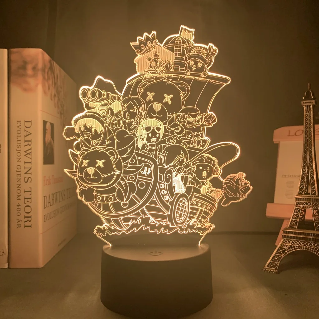 Acrylic 3d Night Lamp Anime ONE PIECE for Home Decorative Nightlight Rgb Colorful Touch Sensor Led Night Light One Piece Gift
Acrylic 3d Night Lamp Anime ONE PIECE for Home Decorative Nightlight Rgb Colorful Touch Sensor Led Night Light One Piece Gift