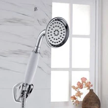 High Pressurize Brass Ceramic Handle Shower Head ABS Plastic Water Saving Shower Head Bathroom Filter Rain Spray Shower
High Pressurize Brass Ceramic Handle Shower Head ABS Plastic Water Saving Shower Head Bathroom Filter Rain Spray Shower