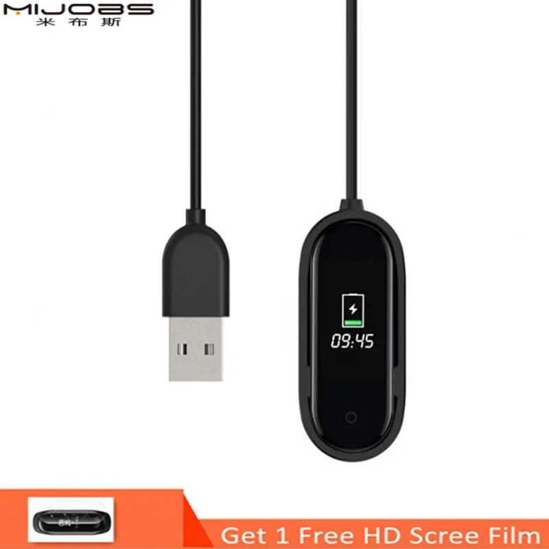 Зарядное устройство Mijobs для Xiaomi Mi Band 4 Зарядные USB-устройства зарядное