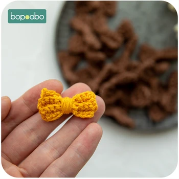 Bopoobo 10PC Crochet Beads DIY Baby Teether Toy Gift Teething Soft Bow Tie Baby Products For Newborns Cotton PVC Free
Bopoobo 10PC Crochet Beads DIY Baby Teether Toy Gift Teething Soft Bow Tie Baby Products For Newborns Cotton PVC Free
