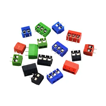 10PCS 4 Color KF301-2P 3P Screw 5.08mm Terminal Block 2 Pin 3 Pin PCB Terminal Block Connector High Current Plug-In Terminals
10PCS 4 Color KF301-2P 3P Screw 5.08mm Terminal Block 2 Pin 3 Pin PCB Terminal Block Connector High Current Plug-In Terminals