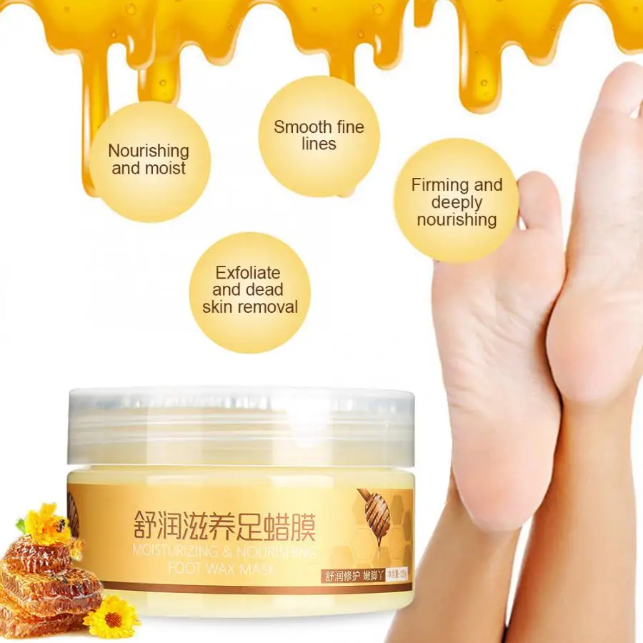 Foot Cream 120g Honey Foot Wax Whitening Moisturizing Exfoliating Anti-crack for Feet Skin Care
Foot Cream 120g Honey Foot Wax Whitening Moisturizing Exfoliating Anti-crack for Feet Skin Care