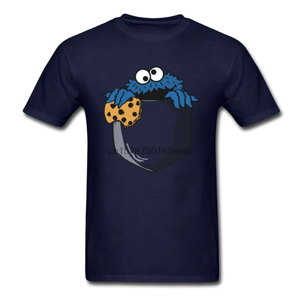 Funny Pocket Cookie Monster T Shirt Men Tshirt Navy Blue Tops Nerd Comics T Shirt Party Tees America Child Cartoon Clothes
Funny Pocket Cookie Monster T Shirt Men Tshirt Navy Blue Tops Nerd Comics T Shirt Party Tees America Child Cartoon Clothes