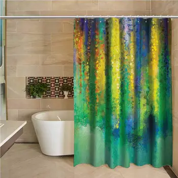Watercolor Flower Odorless Waterproof Shower Curtain Abstract Style Spring Floral Watercolor Style Painting Image Nature Art
Watercolor Flower Odorless Waterproof Shower Curtain Abstract Style Spring Floral Watercolor Style Painting Image Nature Art