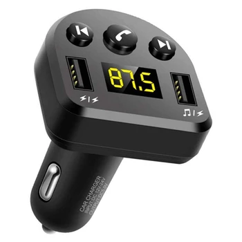 Universal FM Transmitter Bluetooth Car Kit Wireless Modulator Handsfree USB Flash Drive MP3 Player 2 Ports Automobile Charger
Universal FM Transmitter Bluetooth Car Kit Wireless Modulator Handsfree USB Flash Drive MP3 Player 2 Ports Automobile Charger