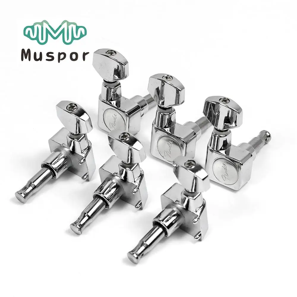 Electric Guitar Tuning Peg Tuners Pegs Machines Right for Fender ST TL Guitar Logo American Standard Guitarra Accessories
Electric Guitar Tuning Peg Tuners Pegs Machines Right for Fender ST TL Guitar Logo American Standard Guitarra Accessories