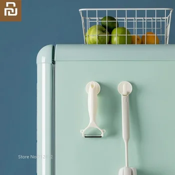 Youpin Jordan&Judy ABS Magnet Hooks Kitchen Refrigerator Storage Hanger Home clothes Hanging Hook Traceless
Youpin Jordan&Judy ABS Magnet Hooks Kitchen Refrigerator Storage Hanger Home clothes Hanging Hook Traceless