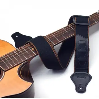 Adjustable Pure Cotton Guitar Strap for Acoustic Electric Bass Guitar 3 Colors Optional with Plectrums Pocket 
Adjustable Pure Cotton Guitar Strap for Acoustic Electric Bass Guitar 3 Colors Optional with Plectrums Pocket