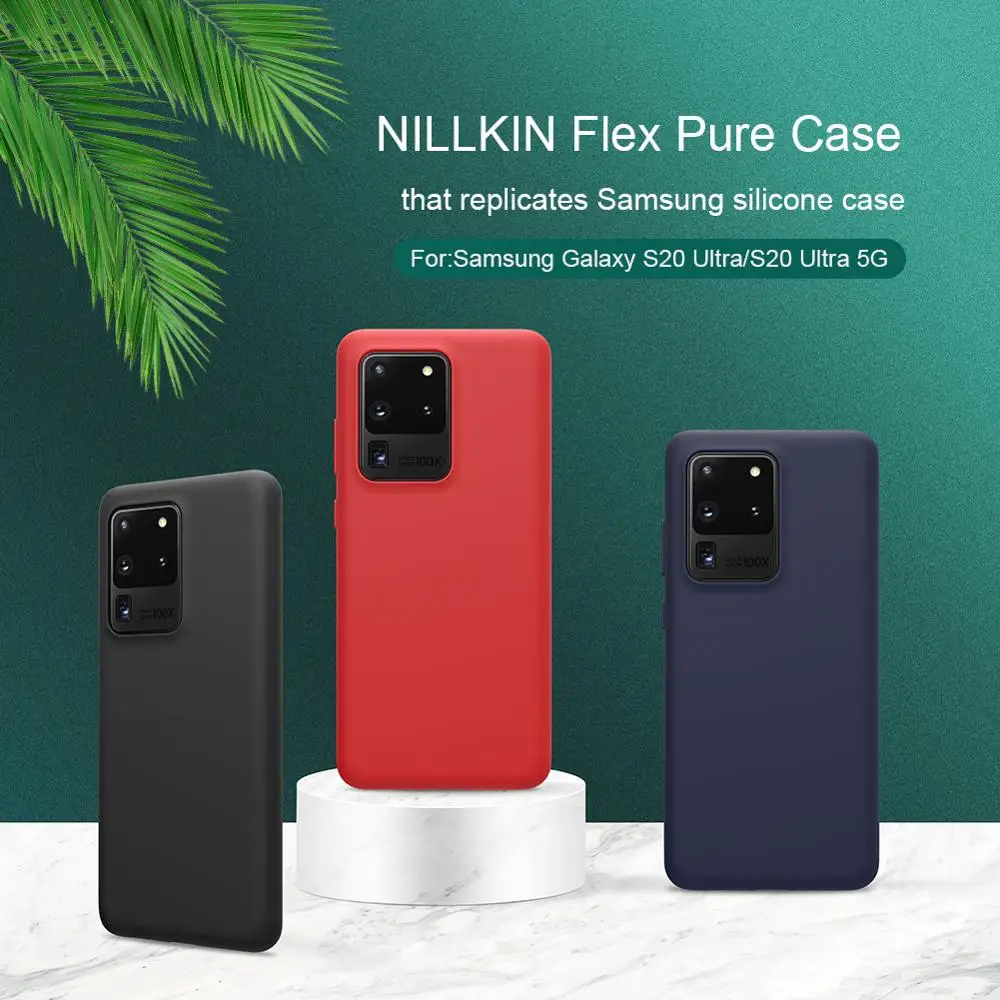 Для samsung Galaxy S20 Plus Ultra 5g чехол NILLKIN мягкой высокой чистоты жидкость силиконовая