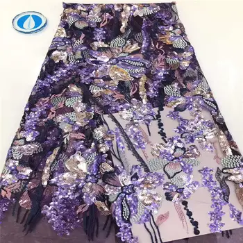 Sequined Embroidered Mesh Tulle Lace Fabric 2020 New Design Evening Dress Net Fabrics French African Net Sequins Lace Purple
Sequined Embroidered Mesh Tulle Lace Fabric 2020 New Design Evening Dress Net Fabrics French African Net Sequins Lace Purple