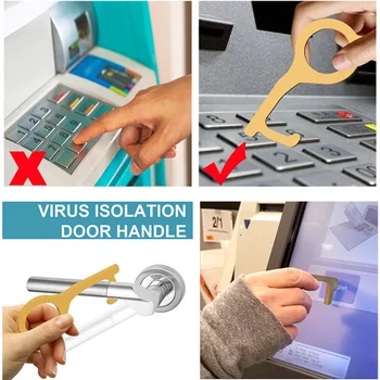 10pcs/set Multifunctional EDC Door Opener Hygiene Hand Antimicrobial Everyday Carry Keychain Person Ornaments Decoration Acces
10pcs/set Multifunctional EDC Door Opener Hygiene Hand Antimicrobial Everyday Carry Keychain Person Ornaments Decoration Acces