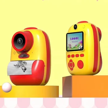 Yellow/Pink 26MP 1080P HD Mini Camera Digital Kids Camera for Girls Boy Instant Print Camera+Battery Dual Camera Len Photography
Yellow/Pink 26MP 1080P HD Mini Camera Digital Kids Camera for Girls Boy Instant Print Camera+Battery Dual Camera Len Photography