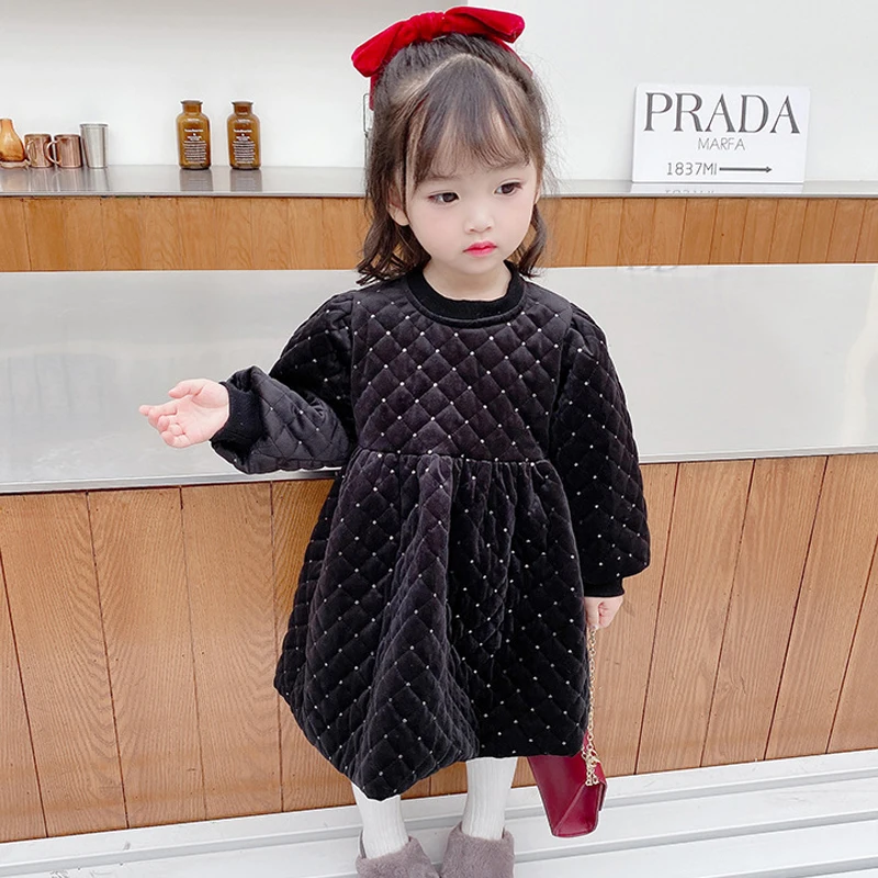 2020 Boutique Toddler Girl Winter New Blingbling Sequins Thick Velvet Dress Baby Kids Korean Style Princess Dress
2020 Boutique Toddler Girl Winter New Blingbling Sequins Thick Velvet Dress Baby Kids Korean Style Princess Dress