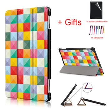New Tablet Case for Huawei MediaPad M5 lite 10 BAH2-W19/L09/W09 10.1 inch Tablet Smart Magnetic Stand Funda Cover +Film+Pen 
New Tablet Case for Huawei MediaPad M5 lite 10 BAH2-W19/L09/W09 10.1 inch Tablet Smart Magnetic Stand Funda Cover +Film+Pen