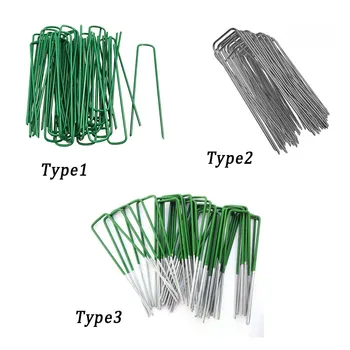 20/30 PCS Turf Nails Artificial Grass Pegs Half Green U Pins Galvanised Steel Pegs Membrane Fabric Gardening Accessories
20/30 PCS Turf Nails Artificial Grass Pegs Half Green U Pins Galvanised Steel Pegs Membrane Fabric Gardening Accessories