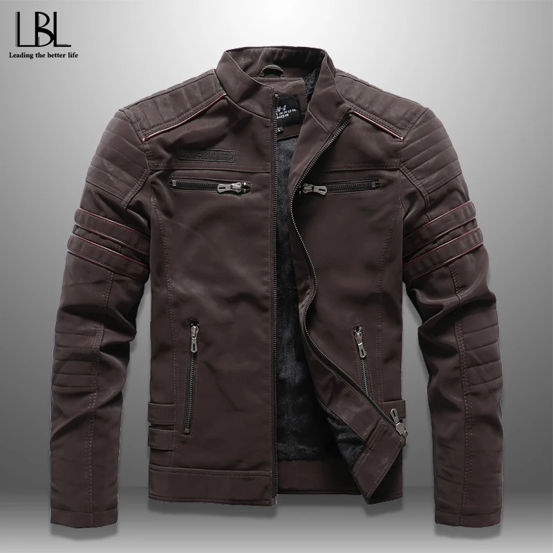 2019 Autumn Men's New Casual Jacket Winter PU Leather Bomber Jackets Soft Inner Fleece Cool Pattern Fit Outerwear Male Jaqueta
2019 Autumn Men's New Casual Jacket Winter PU Leather Bomber Jackets Soft Inner Fleece Cool Pattern Fit Outerwear Male Jaqueta