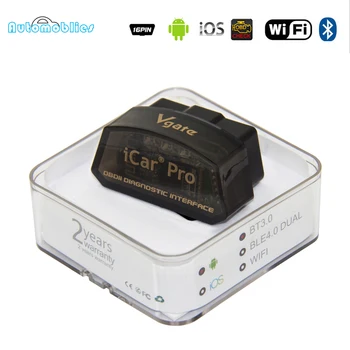 Vgate iCar Pro Bluetooth 4.0/3.0/WIFI OBD2 Scanner For Android/IOS Auto Elm 327 Car Diagnostic Tool ELM327 V2.1 Code Reader
Vgate iCar Pro Bluetooth 4.0/3.0/WIFI OBD2 Scanner For Android/IOS Auto Elm 327 Car Diagnostic Tool ELM327 V2.1 Code Reader