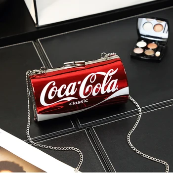 2020 Creative Cans Diamonds Fashion Women Shoulder Bags Designer Cola Can Shape Crossbody bags Chic Ladies Evening Clutch Purse
2020 Creative Cans Diamonds Fashion Women Shoulder Bags Designer Cola Can Shape Crossbody bags Chic Ladies Evening Clutch Purse
