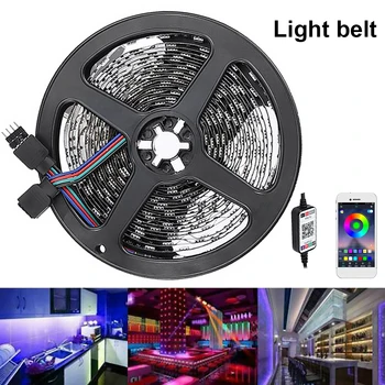 Bluetooth LED Strip RGB Led Light Tape SMD 5050 DC12V Waterproof LED Light 1/2/3/5/10m USB TV Background Wall Light Strip
Bluetooth LED Strip RGB Led Light Tape SMD 5050 DC12V Waterproof LED Light 1/2/3/5/10m USB TV Background Wall Light Strip