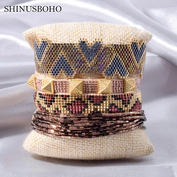 MIYUKI Bracelet Women Bohemian Heart Bracelet 2020 Love Couple Jewelry Boho Chic Pulseras Mujer Rivet Bileklik Crysta
MIYUKI Bracelet Women Bohemian Heart Bracelet 2020 Love Couple Jewelry Boho Chic Pulseras Mujer Rivet Bileklik Crysta