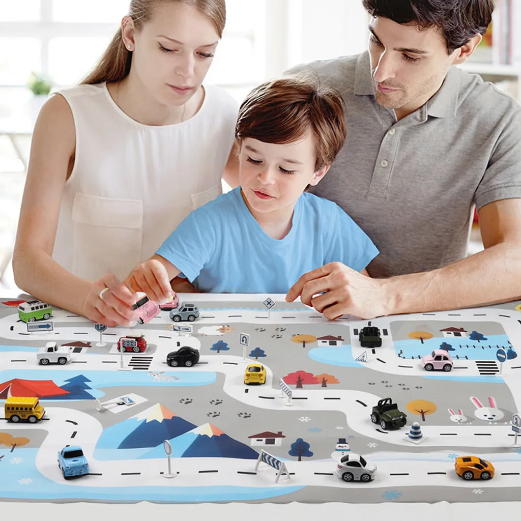 18pcs Education For Kids Fun Learning Toys For Children Mat City Road Buildings Parking Map Game Educational Toys Baby Gyms W910
18pcs Education For Kids Fun Learning Toys For Children Mat City Road Buildings Parking Map Game Educational Toys Baby Gyms W910