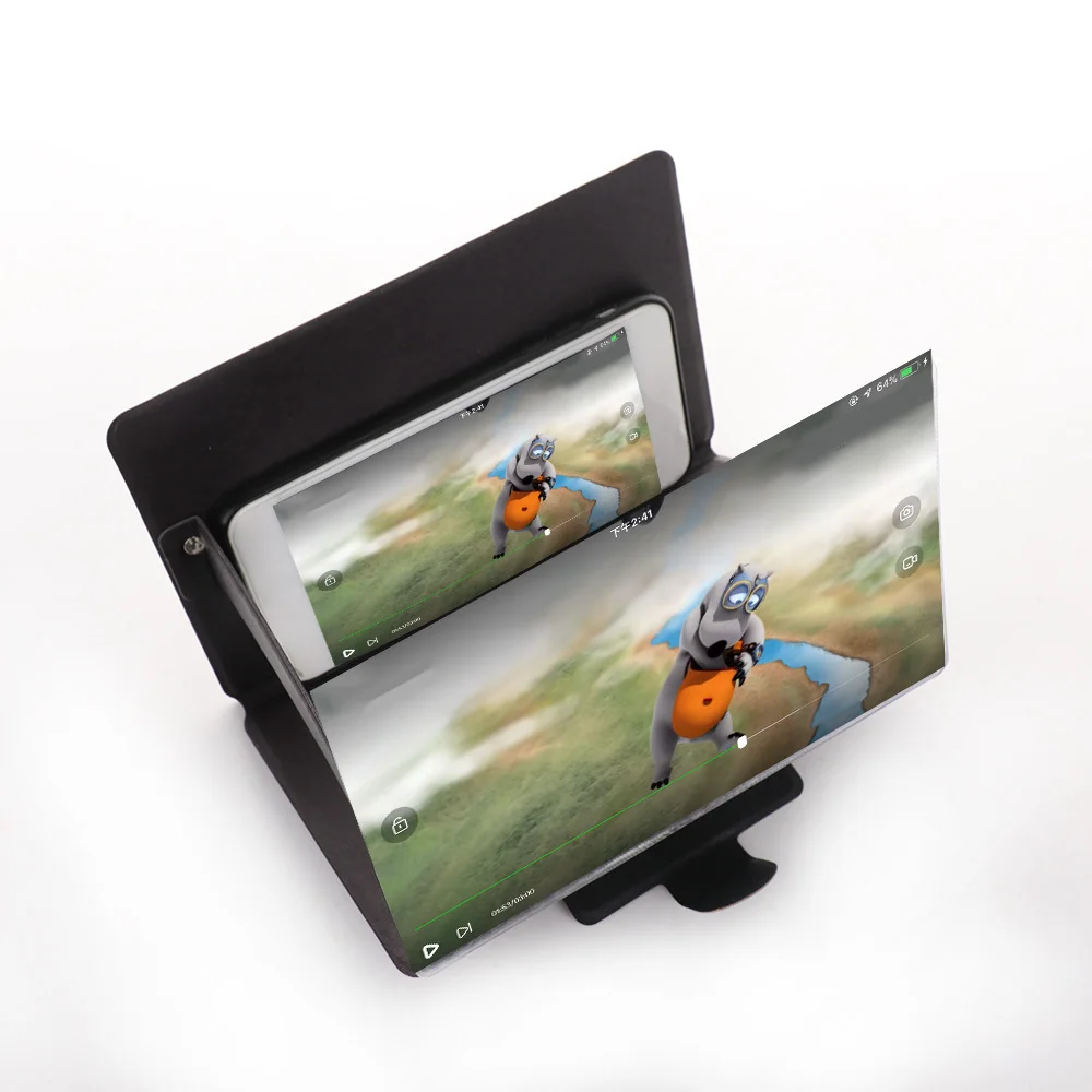 Foldable Leather Bracket Mobile Phone Holder 3D Phone Screen Magnifier Stereoscopic Amplifying Desktop Tablet Holder dropshippin
Foldable Leather Bracket Mobile Phone Holder 3D Phone Screen Magnifier Stereoscopic Amplifying Desktop Tablet Holder dropshippin