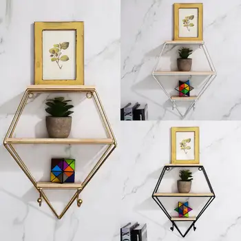 Nordic Style Metal Wall Shelf Wall Mounted Storage Rack Decorative Shelf Organizer Flower Pot Craft Shelf Home Bathroom Decor
Nordic Style Metal Wall Shelf Wall Mounted Storage Rack Decorative Shelf Organizer Flower Pot Craft Shelf Home Bathroom Decor