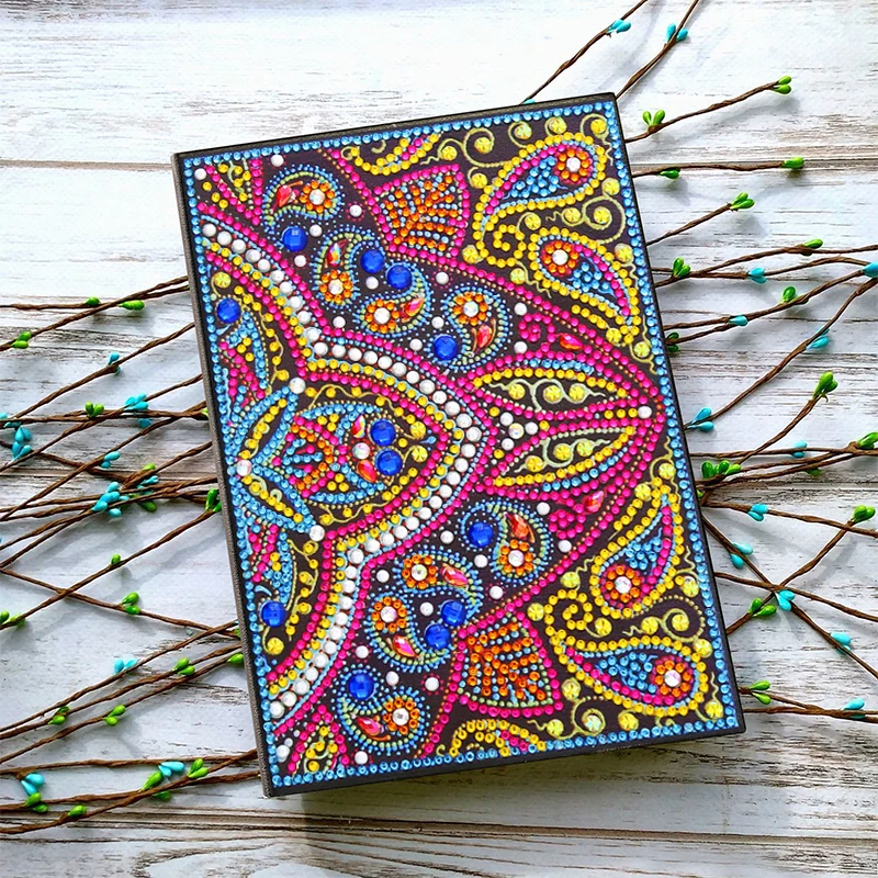 DIY Mandala Special Shaped Diamond Painting 50 Pages Notebook Sketchbook The Most Popular DIY Decoration DIY Painting Craft Gift
DIY Mandala Special Shaped Diamond Painting 50 Pages Notebook Sketchbook The Most Popular DIY Decoration DIY Painting Craft Gift