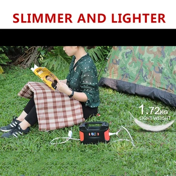 Easy Carry On Power Station with AC output USB-PD Type-C output Multi- Fuction Power Bank Solar Generator For Camping Night 
Easy Carry On Power Station with AC output USB-PD Type-C output Multi- Fuction Power Bank Solar Generator For Camping Night