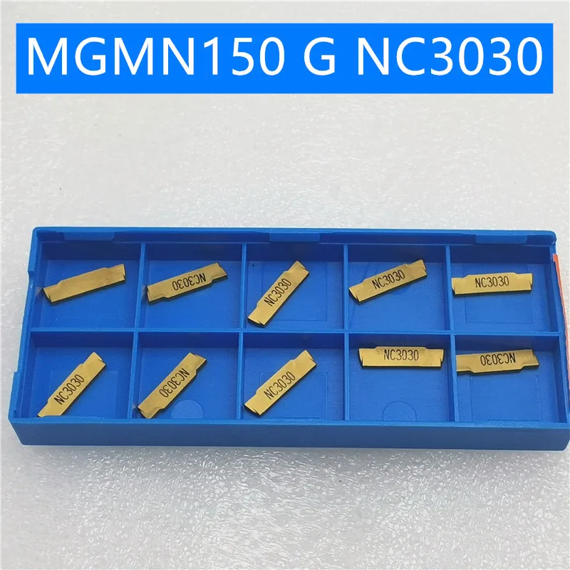 100PCS MGMN150 G NC3020 NC3030 PC9030 Grooving Carbide Insert 1.5mm Lathe Turning Tools For Metal MGMN150G
100PCS MGMN150 G NC3020 NC3030 PC9030 Grooving Carbide Insert 1.5mm Lathe Turning Tools For Metal MGMN150G
