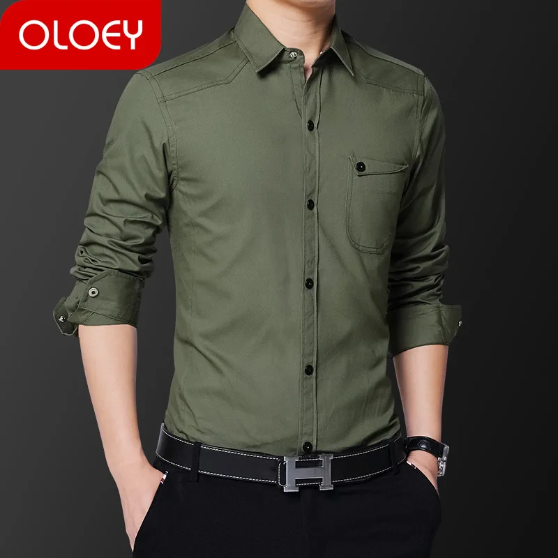 The spring new men long sleeve shirt business casual male big yards of cotton coat young han edition cultivate one's morality 
The spring new men long sleeve shirt business casual male big yards of cotton coat young han edition cultivate one's morality