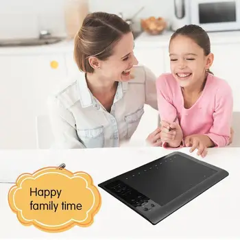 Graphic Tablet Drawing Pad with Digital Pen Quick Reading Pressure Sensing Gift Portable Electronic Tablet Board
Graphic Tablet Drawing Pad with Digital Pen Quick Reading Pressure Sensing Gift Portable Electronic Tablet Board