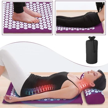 Massage Mat Acupressure Mat 68cm*42cmCushion Mat Relieve Back Body Pain Spike Yoga Mat Pillow
Massage Mat Acupressure Mat 68cm*42cmCushion Mat Relieve Back Body Pain Spike Yoga Mat Pillow