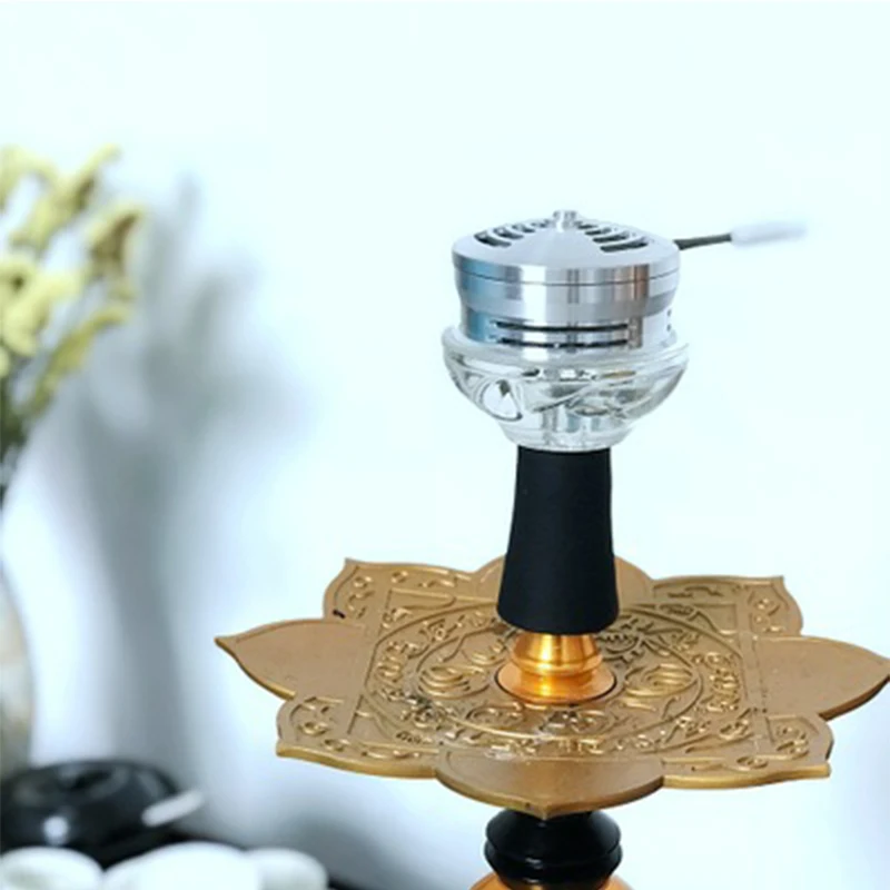 High-end Windproof Carbon Insulation Aluminum Hookah Bowl Smoking Accessories Hookah Narguile Charcoal Bowl Hookah waterpijp
High-end Windproof Carbon Insulation Aluminum Hookah Bowl Smoking Accessories Hookah Narguile Charcoal Bowl Hookah waterpijp