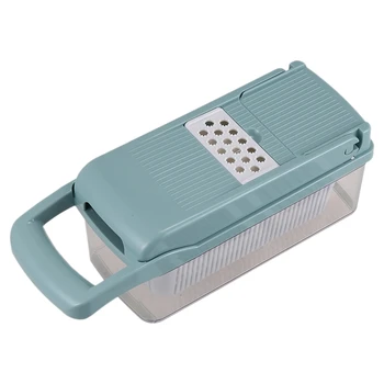 8Pcs Manual Blade Set Manual Fruits Vegetables Slicer Cutter with Cleaning Brush Storage Box Kitchen Tools Potato Garlic Peeler
8Pcs Manual Blade Set Manual Fruits Vegetables Slicer Cutter with Cleaning Brush Storage Box Kitchen Tools Potato Garlic Peeler