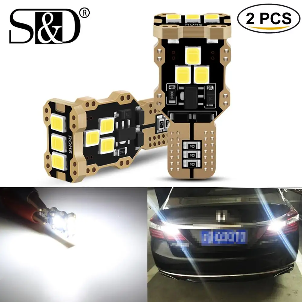 2Pcs Supter Bright Canbus No Error T15 W16W 920 912 LED Bulbs LED Reversing lights Auto Lamp 6000K White 12V 24V
2Pcs Supter Bright Canbus No Error T15 W16W 920 912 LED Bulbs LED Reversing lights Auto Lamp 6000K White 12V 24V