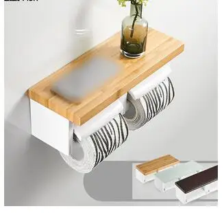 JAPANESE SIMPLICITY TISSUE HOLDER WOOD DOUBLE ROLL PAPER PAPER HOLDERS WALL-MOUNTED FREE PUNCH HANGING HOME BATHROOM ACCESSORIES
JAPANESE SIMPLICITY TISSUE HOLDER WOOD DOUBLE ROLL PAPER PAPER HOLDERS WALL-MOUNTED FREE PUNCH HANGING HOME BATHROOM ACCESSORIES