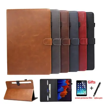 Luxury Case For Samsung Galaxy Tab S7 11 Plus 12.4 Cover SM-T870 SM-T875 SM-T970 SM-T975 Funda Tablet PU Leather Shell +Gift 
Luxury Case For Samsung Galaxy Tab S7 11 Plus 12.4 Cover SM-T870 SM-T875 SM-T970 SM-T975 Funda Tablet PU Leather Shell +Gift