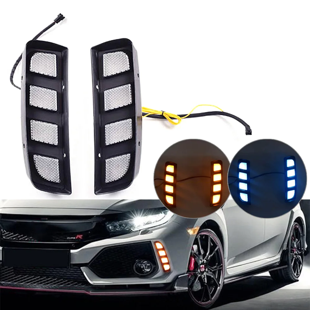 

2 шт., Автомобильные светодиодные лампы для указателей поворота, 3 цвета