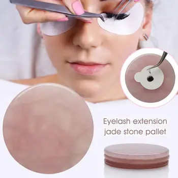 Pink Crystal Jade Stone Holder Grafting Tool Lash Glue Adhesive Pallet Eyelashes Makeup Round Shape Eyelash Extension Cosmetics
Pink Crystal Jade Stone Holder Grafting Tool Lash Glue Adhesive Pallet Eyelashes Makeup Round Shape Eyelash Extension Cosmetics
