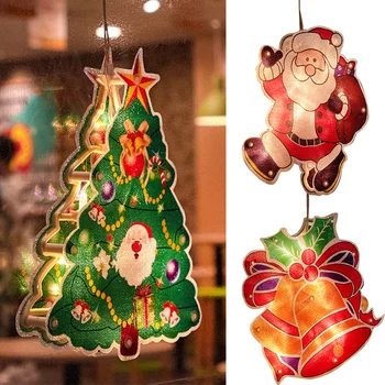 LED String Fairy Lights Santa Claus Bell Christmas Tree Garland Christmas Decorations for Home Battery Powered Holiday Lighting
LED String Fairy Lights Santa Claus Bell Christmas Tree Garland Christmas Decorations for Home Battery Powered Holiday Lighting