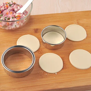 3Pcs Dough Cutting Tool Cookie Pastry Maker Kitchen Gadgets Stainless Steel Dumplings Cutter Portable Dumplings Wrappers Mold
3Pcs Dough Cutting Tool Cookie Pastry Maker Kitchen Gadgets Stainless Steel Dumplings Cutter Portable Dumplings Wrappers Mold