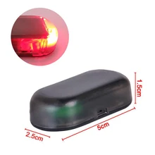Car Fake Security Light Solar Powered Simulated Dummy Alarm Wireless Warning Anti-Theft Caution Lamp LED Flashing Imitation
Car Fake Security Light Solar Powered Simulated Dummy Alarm Wireless Warning Anti-Theft Caution Lamp LED Flashing Imitation
