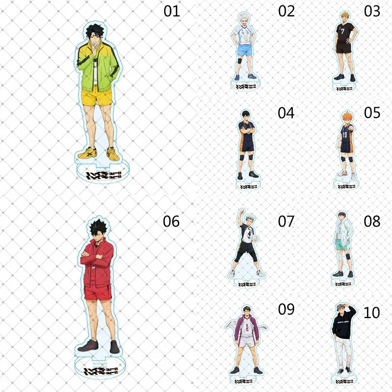 Anime Haikyuu!! Figures Models Acrylic Desk Stand Volleyball Teenagers Figures Plate Holder Stand Decoration Gift For Friend
Anime Haikyuu!! Figures Models Acrylic Desk Stand Volleyball Teenagers Figures Plate Holder Stand Decoration Gift For Friend