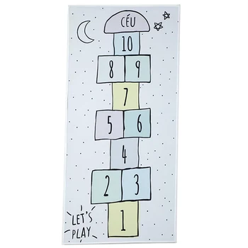 Macaron Color Baby Hopscotch Game Mat Cartoon Printing Children Infant Adventure Rug Road Carpet Crawling Blanket 
Macaron Color Baby Hopscotch Game Mat Cartoon Printing Children Infant Adventure Rug Road Carpet Crawling Blanket