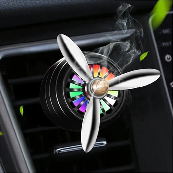 Mini LED Car Smell Air Freshener Conditioning Alloy Auto Vent Outlet Perfume Clip Fresh Aromatherapy with Car Decoration Light
Mini LED Car Smell Air Freshener Conditioning Alloy Auto Vent Outlet Perfume Clip Fresh Aromatherapy with Car Decoration Light