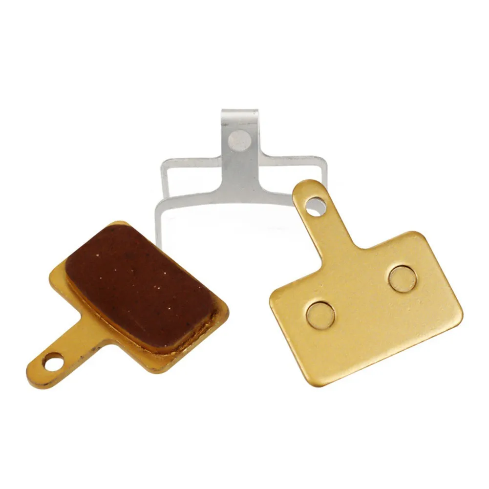 1 Pair Disc Brake Pad About 28g Bicycle Copper Base Deore-B01S B01 Gold Metal Sintered Stable Hot New Portable
1 Pair Disc Brake Pad About 28g Bicycle Copper Base Deore-B01S B01 Gold Metal Sintered Stable Hot New Portable