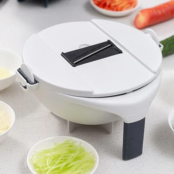 Cucumber Potato Grater Rotate Vegetable Cutter Wide Scope of Application Simplicity Slicer Peeler with Drain Basket
Cucumber Potato Grater Rotate Vegetable Cutter Wide Scope of Application Simplicity Slicer Peeler with Drain Basket